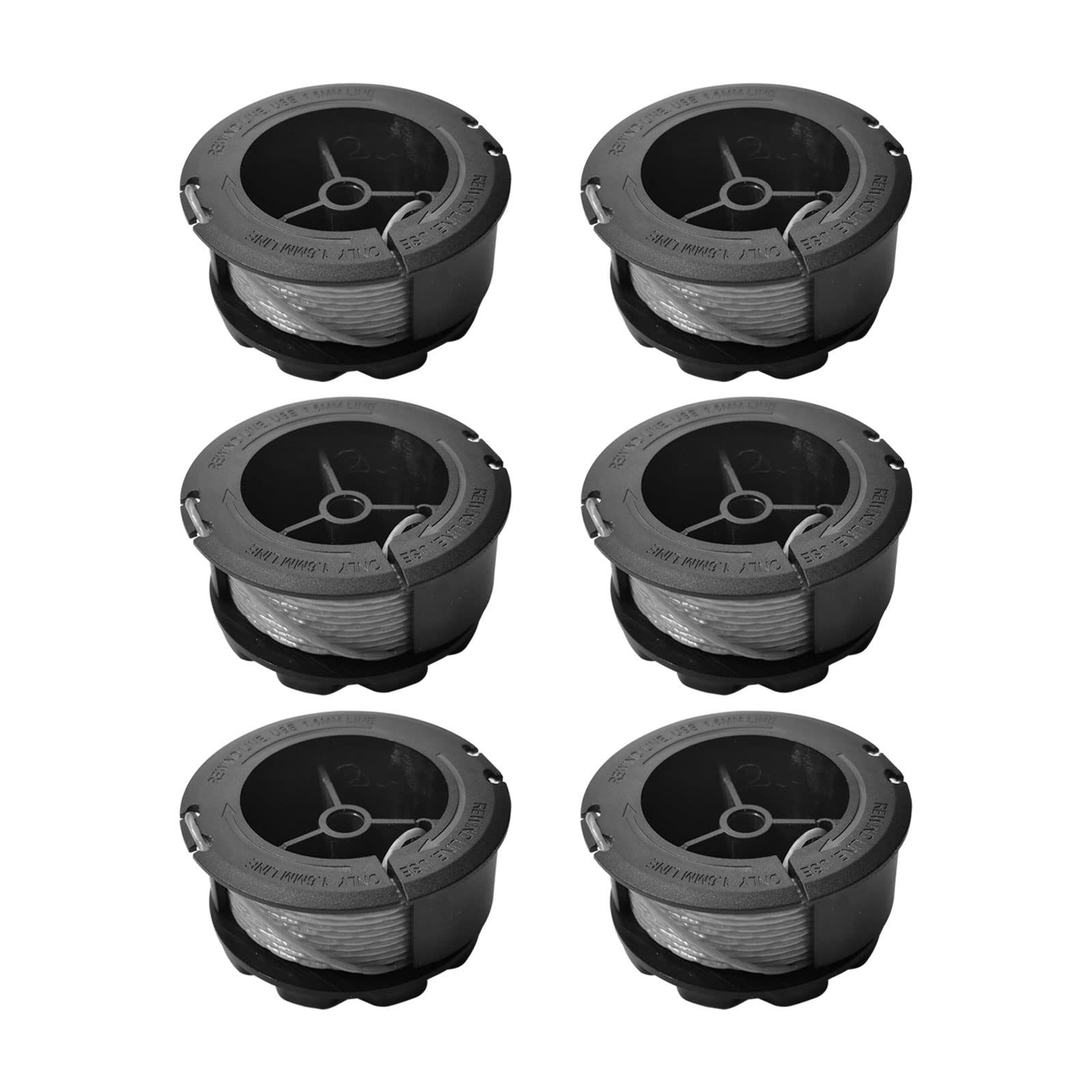 Bobine Universal GrassCut 18 Bosch Pack de 6 fils de rechange pour les bordures