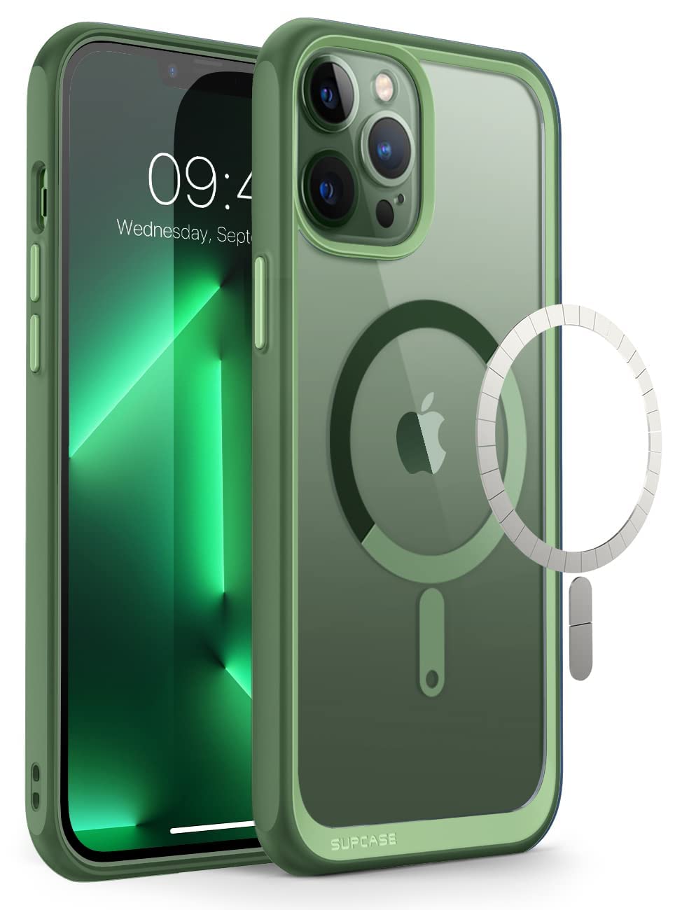 SUPCASE for iPhone 13 Pro Case (Unicorn Beetle Mag), [Compatible with MagSafe] [Military-Grade Protection] Protective Slim Clear Magnetic Shockproof