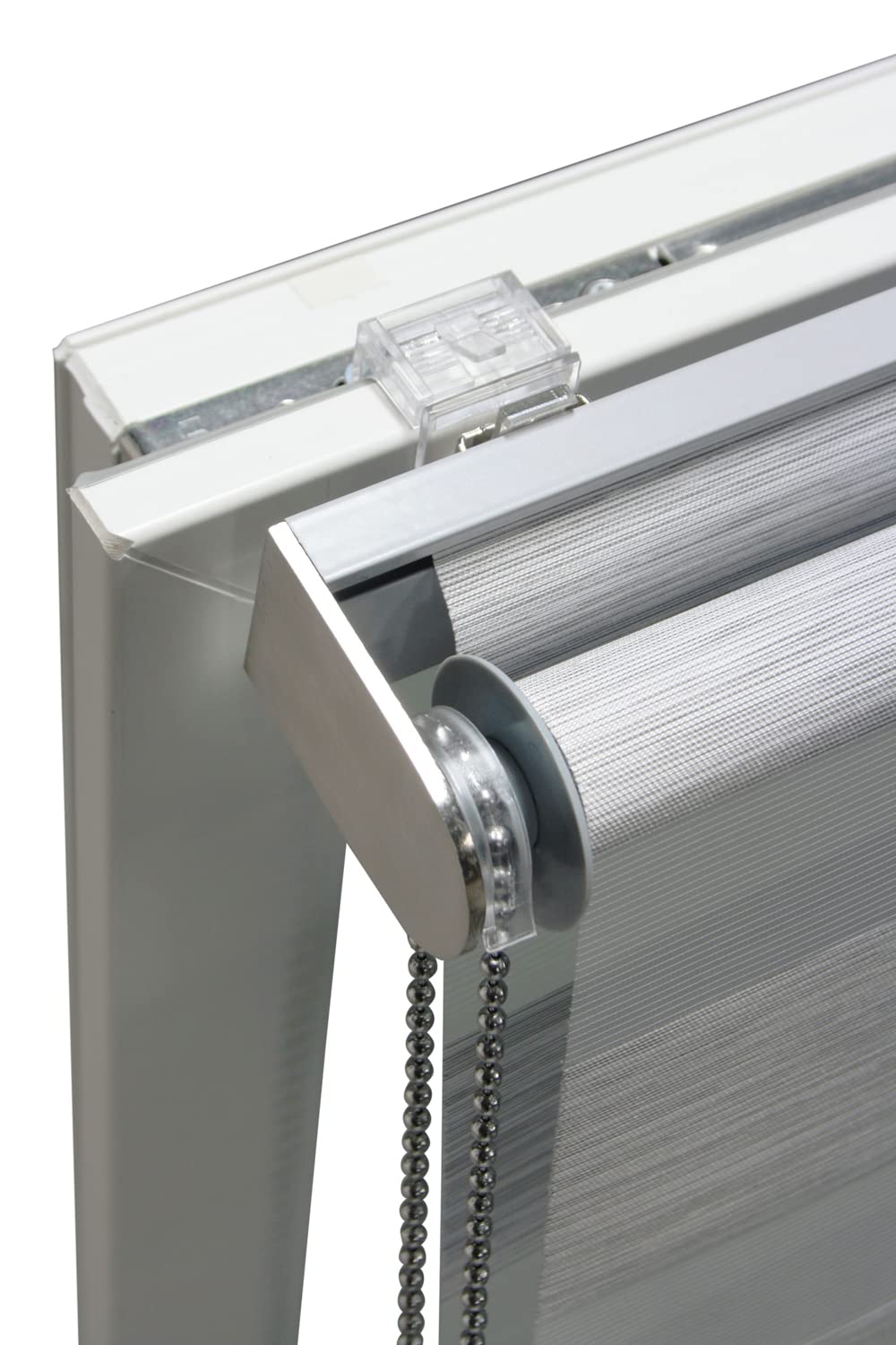 Gardinia Double Roller Blind, Polyester, Cappuccino Melange, 50 x 180 cm, 50W x 180H cm - Image 3