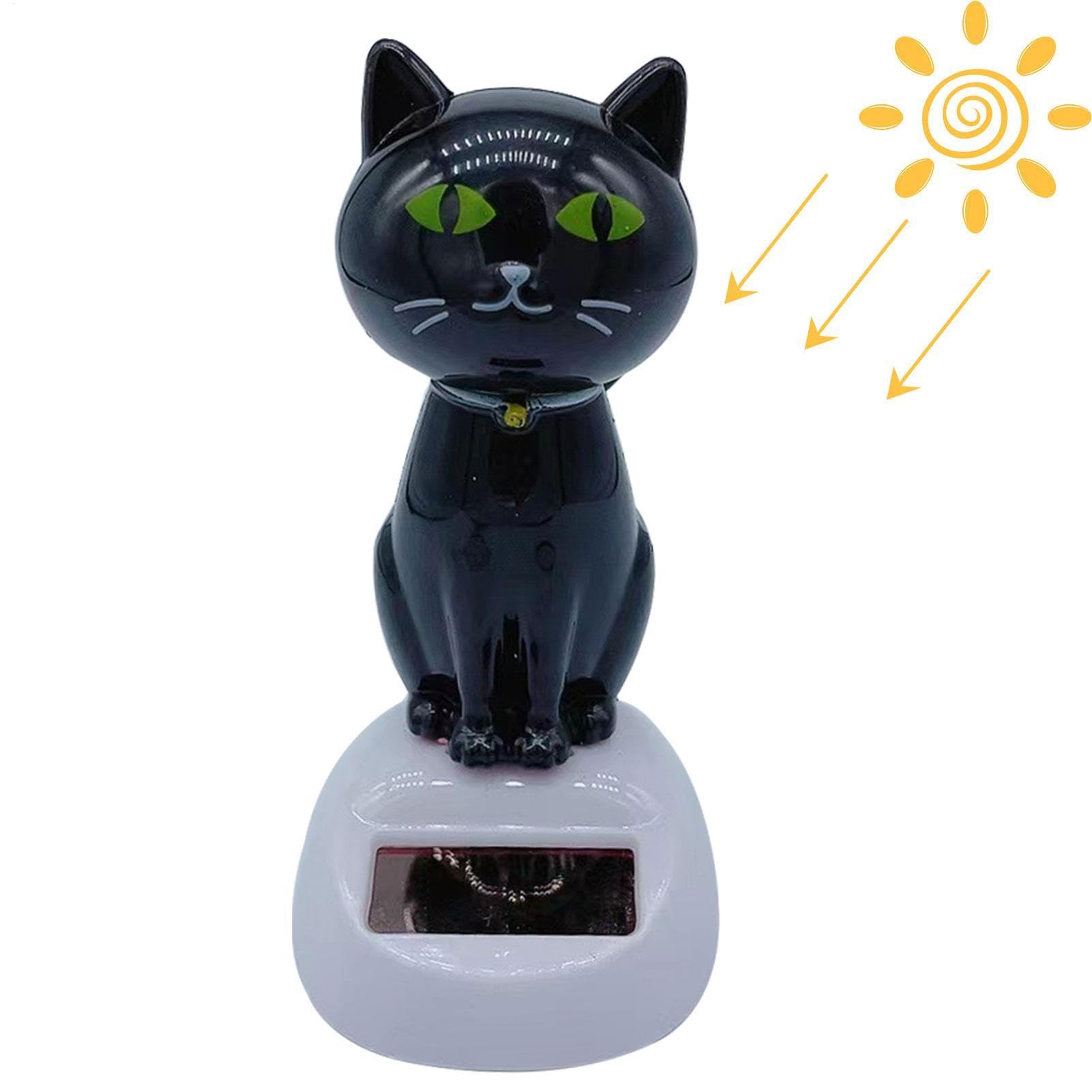 Jouet solaire en forme de chat dansant - Décoration de voiture - Décoration d'intérieur de tableau de bord de voiture - Décoration d'intérieur de Jouet solaire en forme de chat dansant - Décoration de voiture - Décoration d'intérieur de tableau de bord de voiture - Décoration d'intérieur de