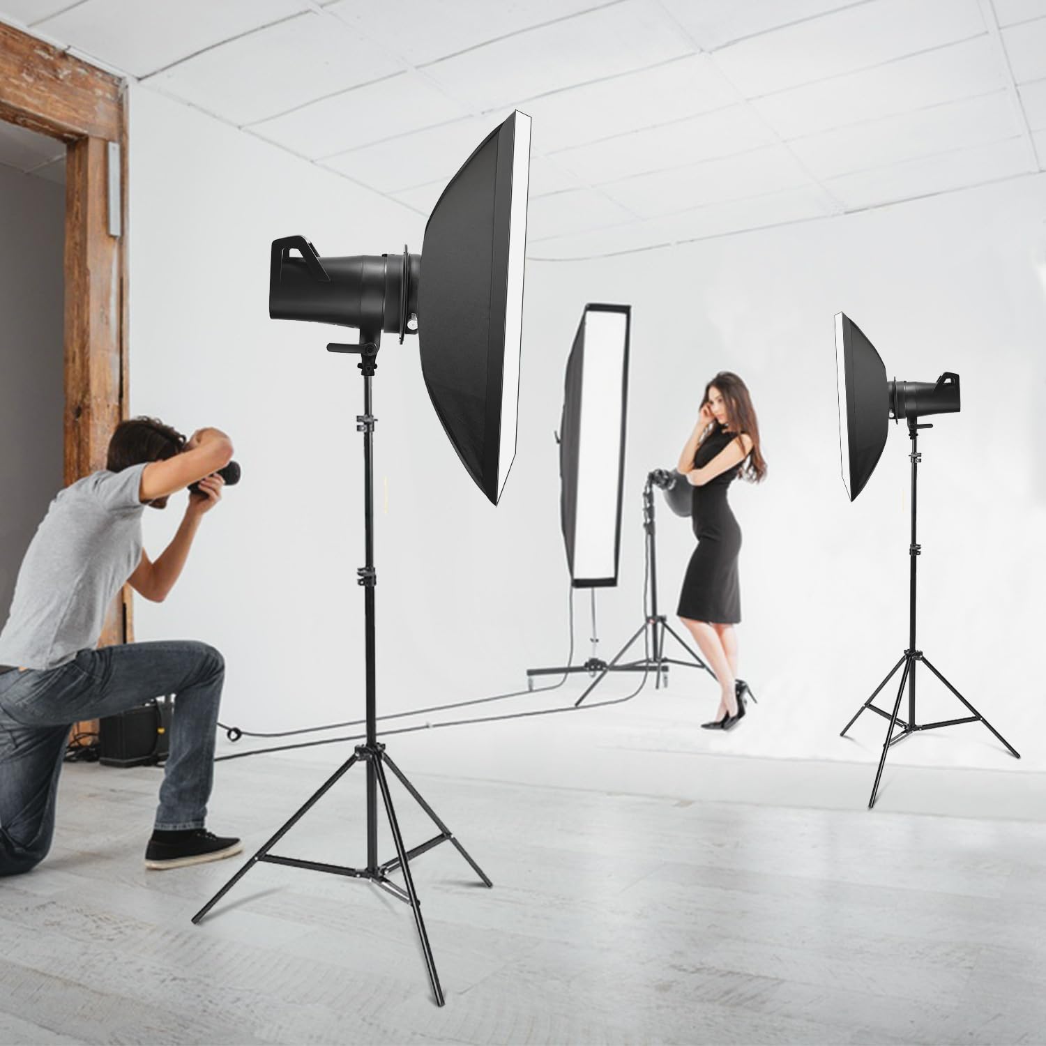 Fomito Bague Adaptateur de convertisseur de Monture pour Studio Photo Elinchrom Bowens Adaptateur convertisseur Bague pour boîte à lumière Beauty Dish Flash de Studio Strobe Photographie