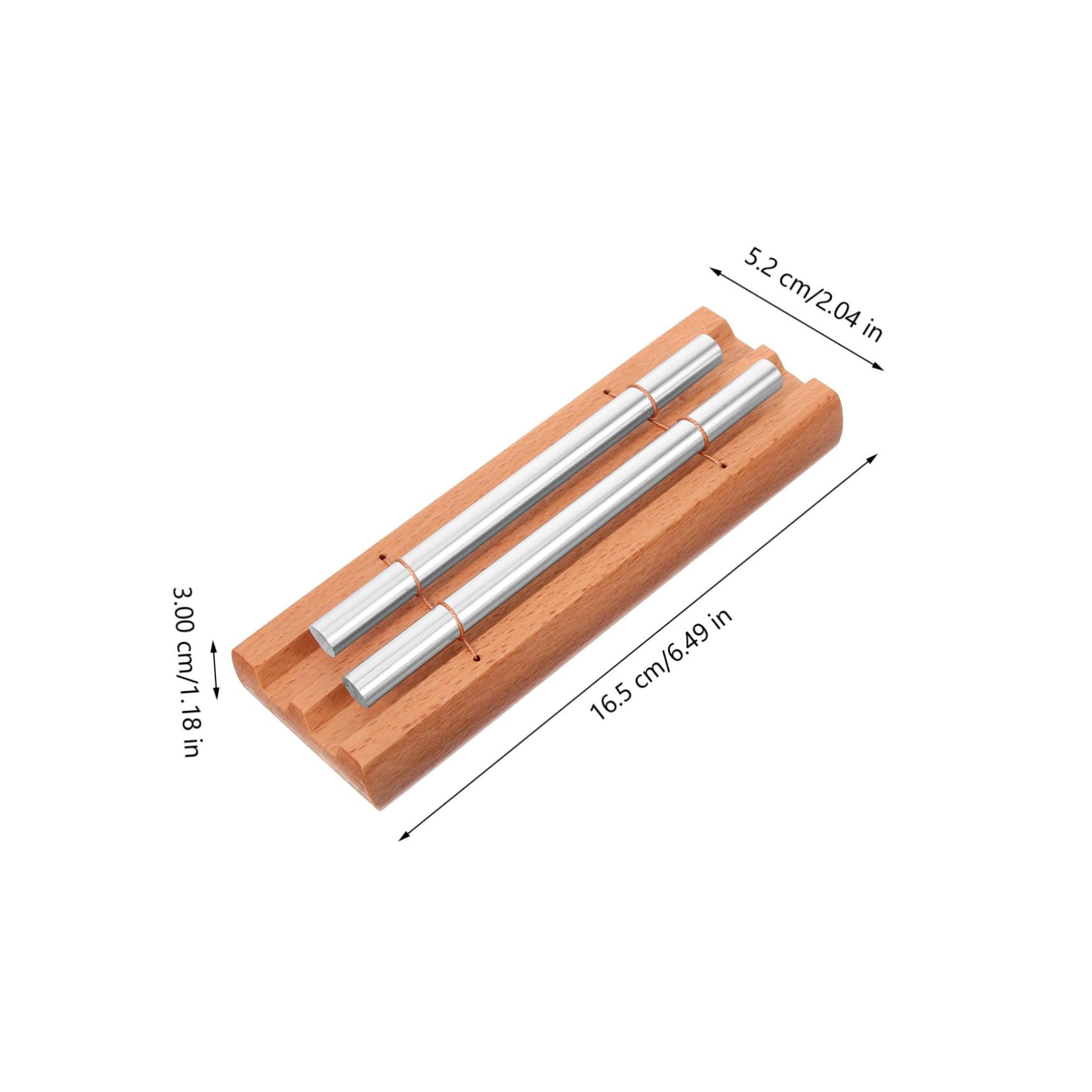 Anneome Sound Therapy Tools 2 Sets Hand Chimes Mallet Meditation Chime for Yoga Mindfulness