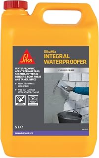 202 Premium Integral Liquid Waterproofer Admixture – Suitable for Mortar and Rendering – Chloride Free – 5 Litre