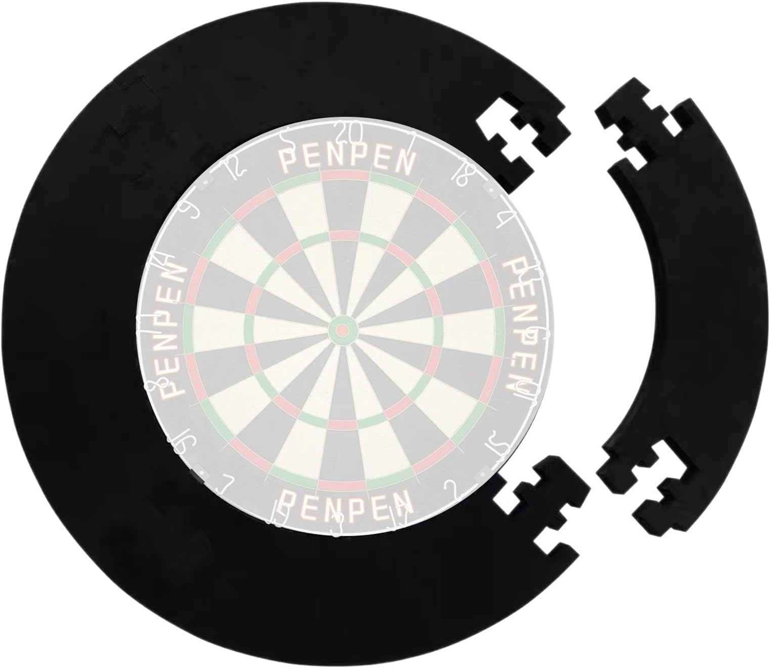 Dart Board Surround Ring, Portable Board Wall Protector, Noise Reduction Protection Ring, Dartboard Surround Wall Protector, for Room Bar Basement Garage Classroom Home Game Rooms