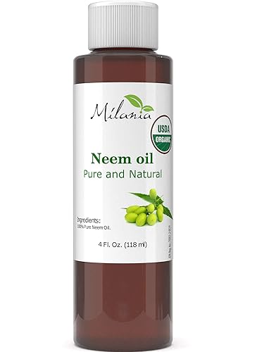 Aceite de neem orgánico de primera calidad virgen prensado en frío sin refinar 100 puro grado natural A Excelente calidad 4 onzas líquidas