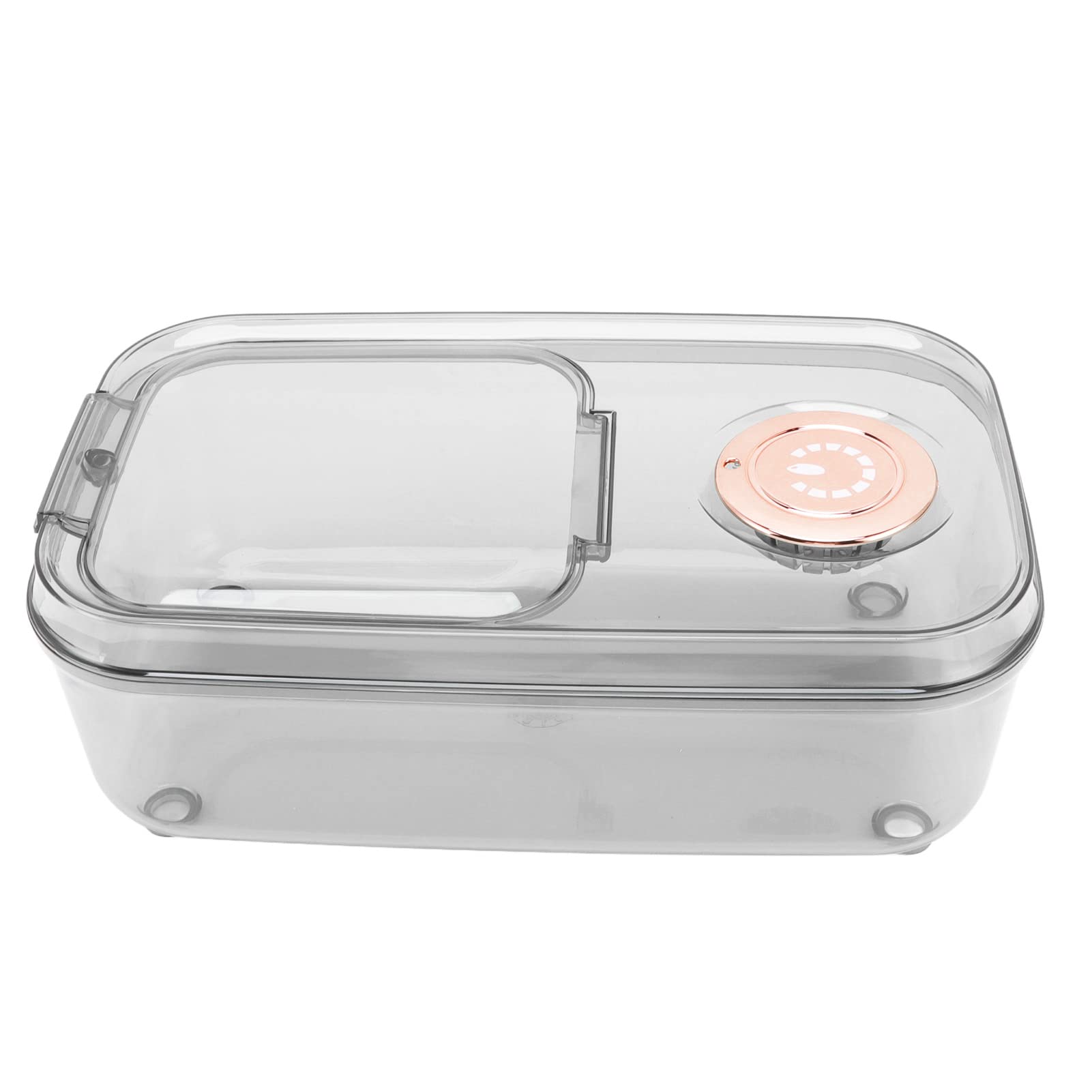 Contenedores herméticos de almacenamiento de alimentos para cocina, organización de despensa, tapas abatibles, cereales de azúcar, harina de grano de arroz, plástico, (10KG Blanco