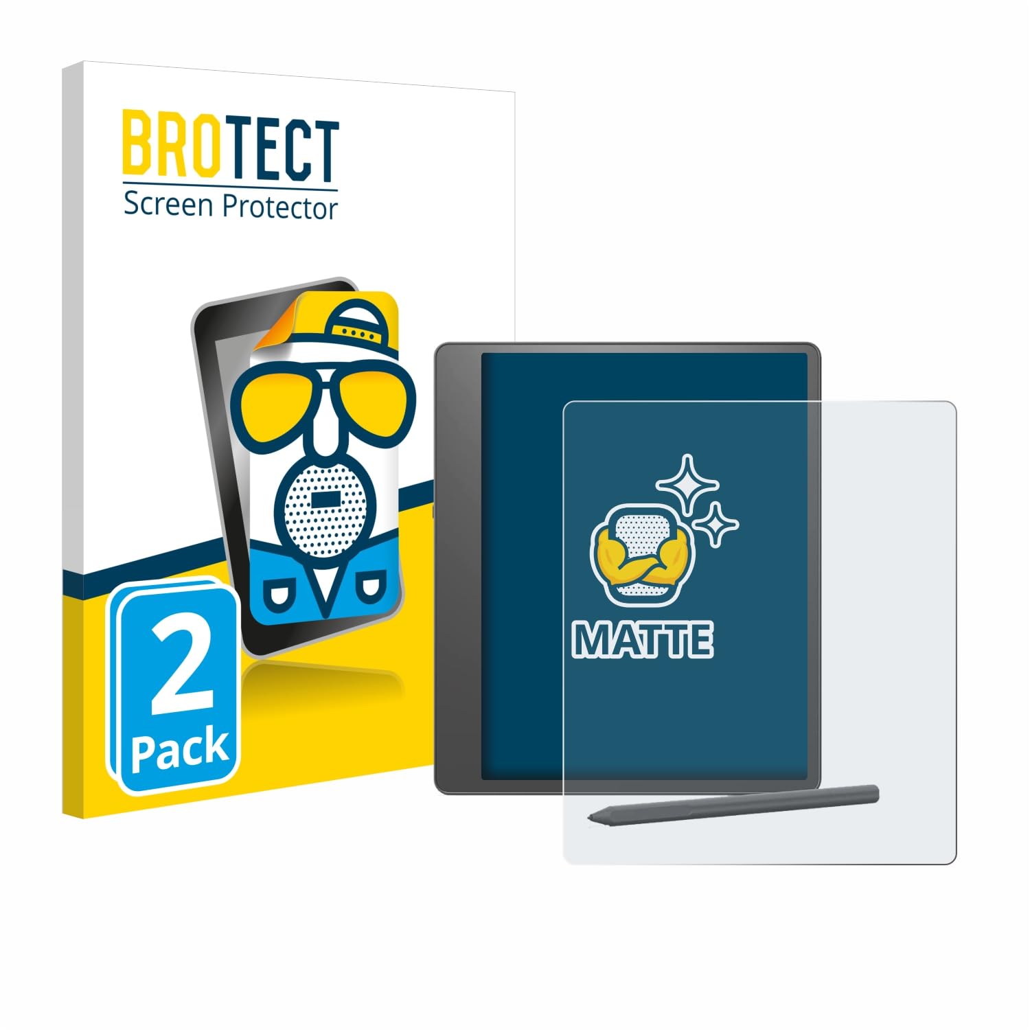 Pellicola Protettiva Opaca Antiriflesso Per Amazon Kindle Scribe – 2 Pezzi, Anti-Graffio