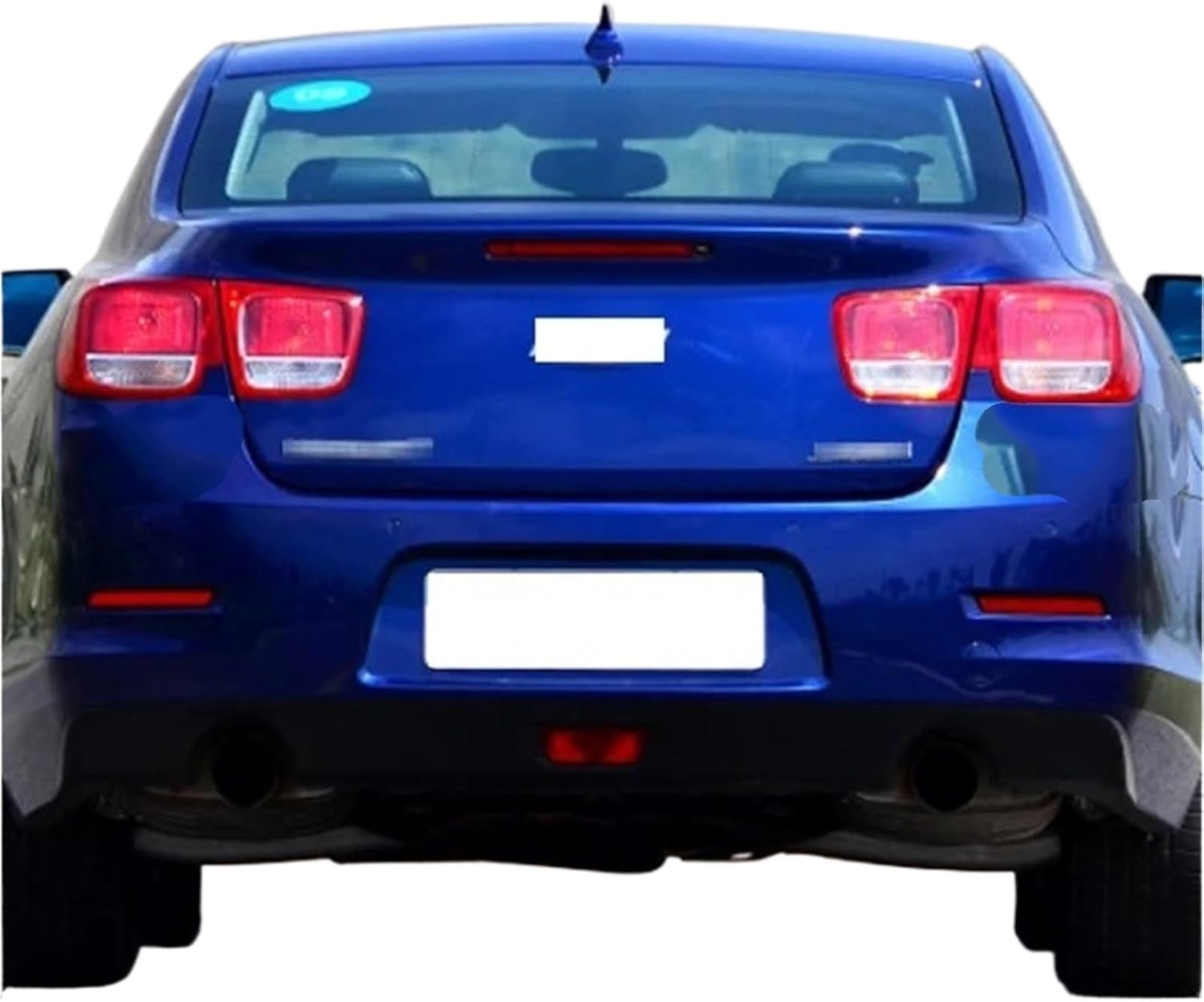 Compatible with Chevrolet Malibu 2012 2013 2014 2015 Car Accessories Outer Tail Lamp Cover Taillamp Housing Brake Lights Mask(Right outside)