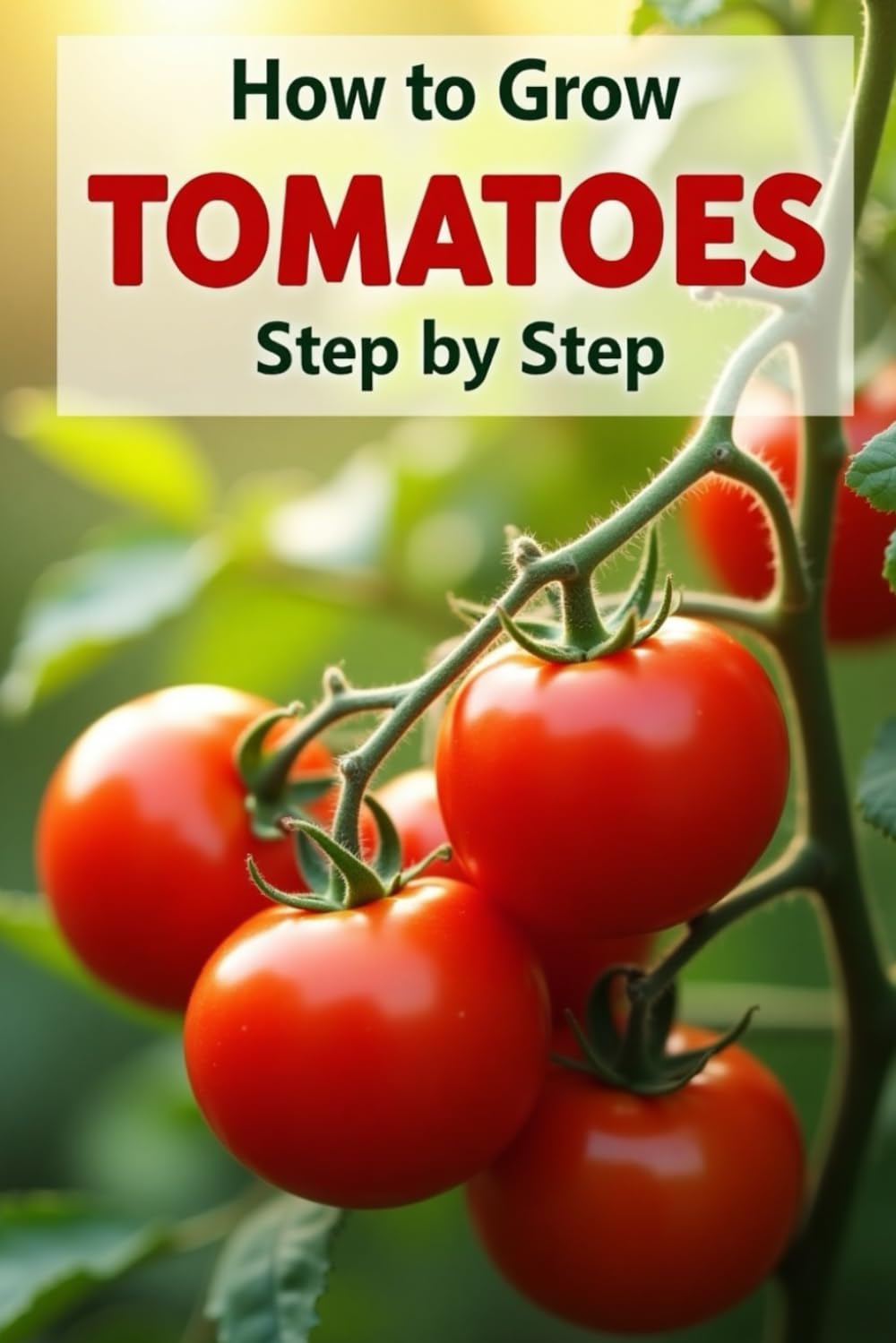 How to Grow Tomatoes: A complete step-by-step guide to growing tomatoes from seed to harvest: traditional and organic care methods, protection from diseases and pests
