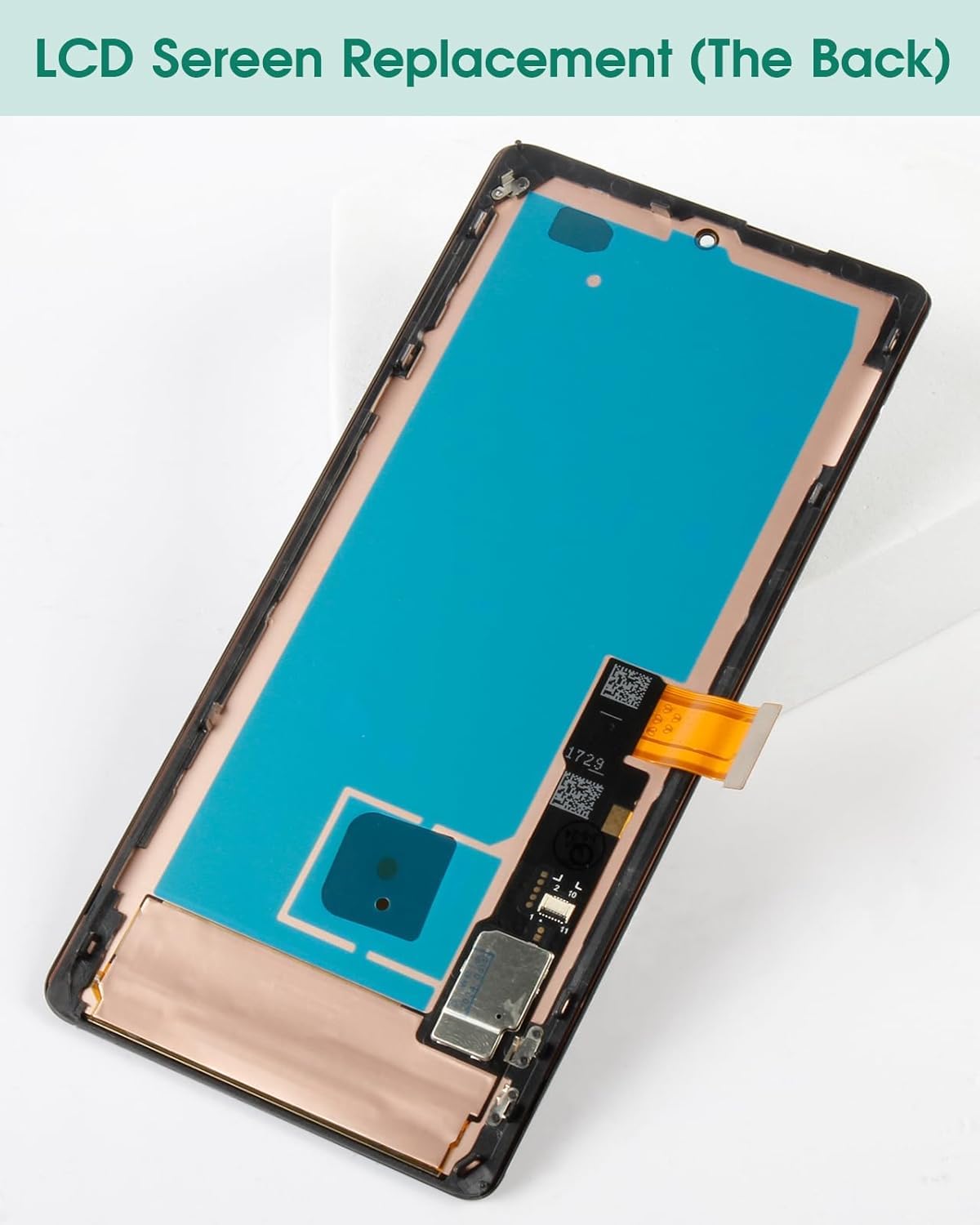 Dla Google Pixel 7 Pro 5G ekran LCD zamiennik dla Pixel 7 Pro GP4BC, GE2AE, GFE4J Digitizer ekran dotykowy zestawy naprawcze czarny (ekran OLED)