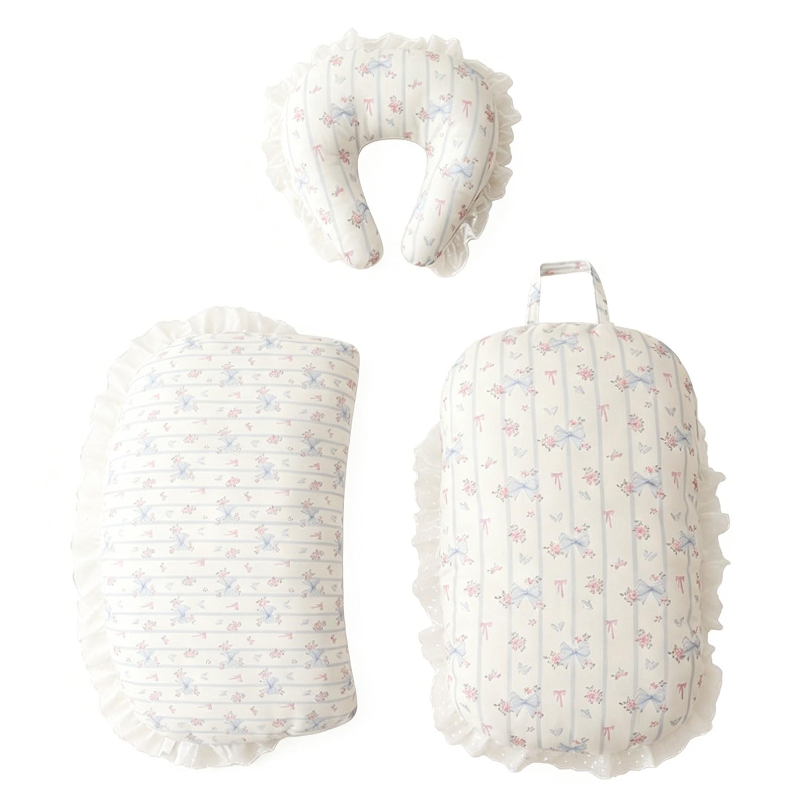 3-teiliges Haustier Kinderwagen Einlage Pad, Kinderwagen Kissen Set, weich gepolsterte Matratzenmatte für Hunde und Katzen, bequemes und waschbares Haustier Kinderwagen Zubehör