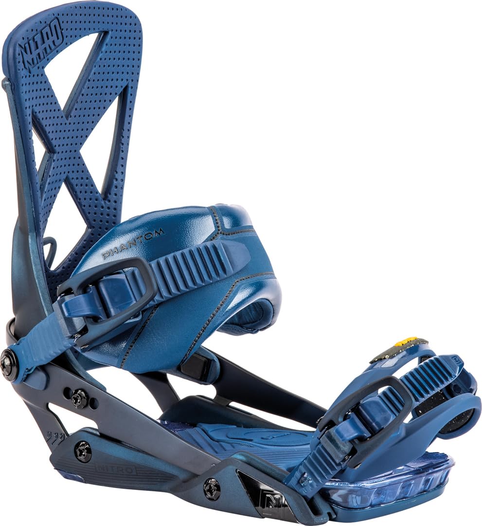 Nitro Phantom '23 All Mountain Freeride Freestyle Fixation de Snowboard Hommes, Océan, m