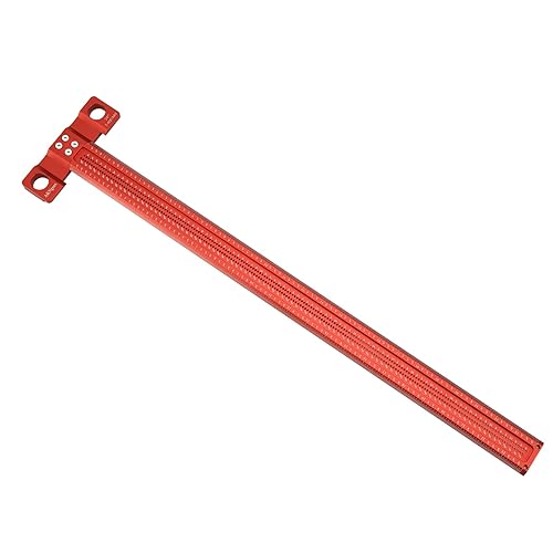 Woodworking Scriber T-Square Ruler 24in with Thoughtful Support Lips, Architect