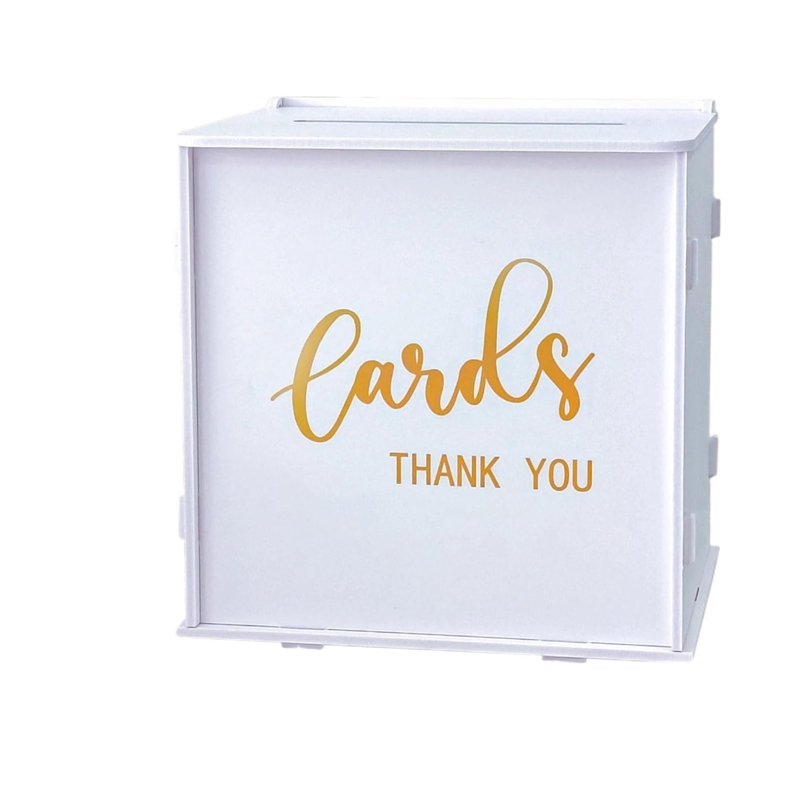 YXINAER Wedding Card Box Wedding Card Box With Lock For Reception Thank You Money For Party Supply