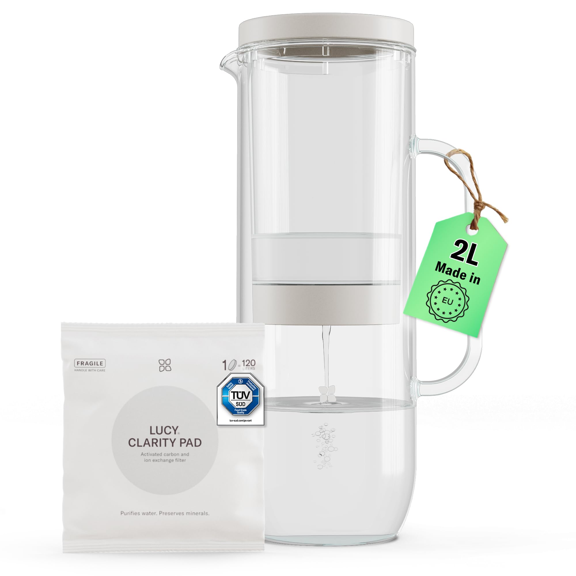 Waterdrop Lucy® Filtration Carafe Filtration Carafe 1 Pc