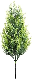 屋内および屋外の家の装飾用の人工松と杉の木 - 中庭や庭園用のリアルなシミュレーション緑(Light green)