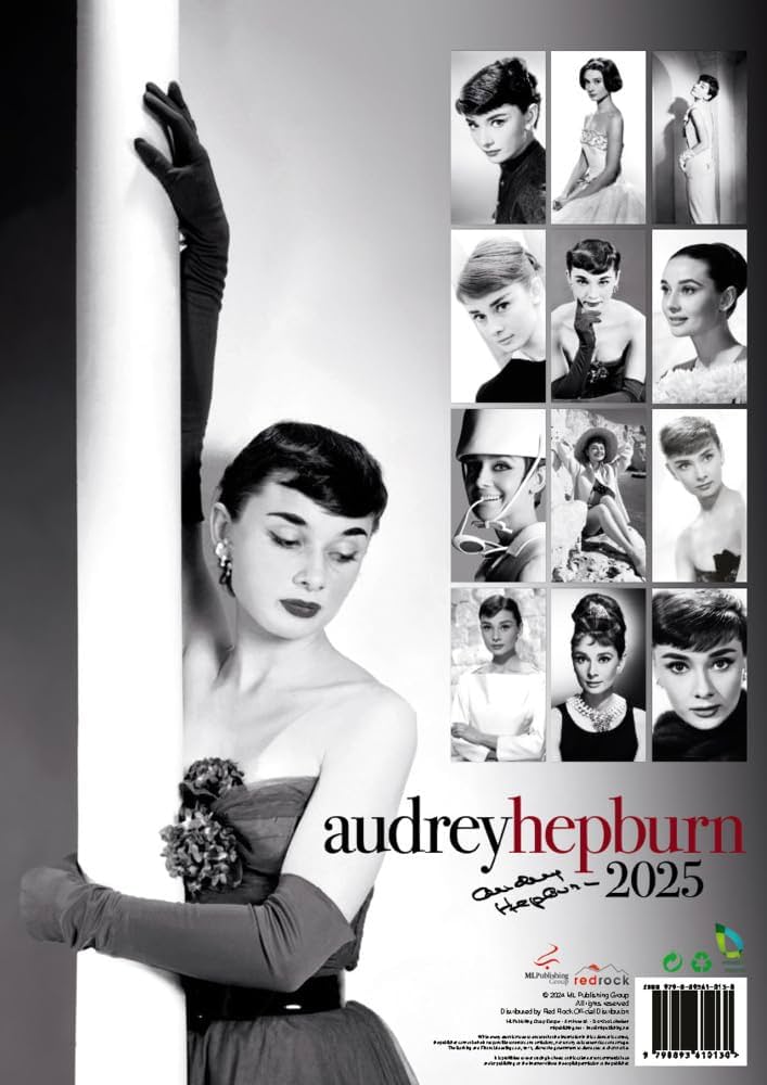 Audrey Hepburn Calendar 2025 : Audrey Hepburn: Amazon.co.uk