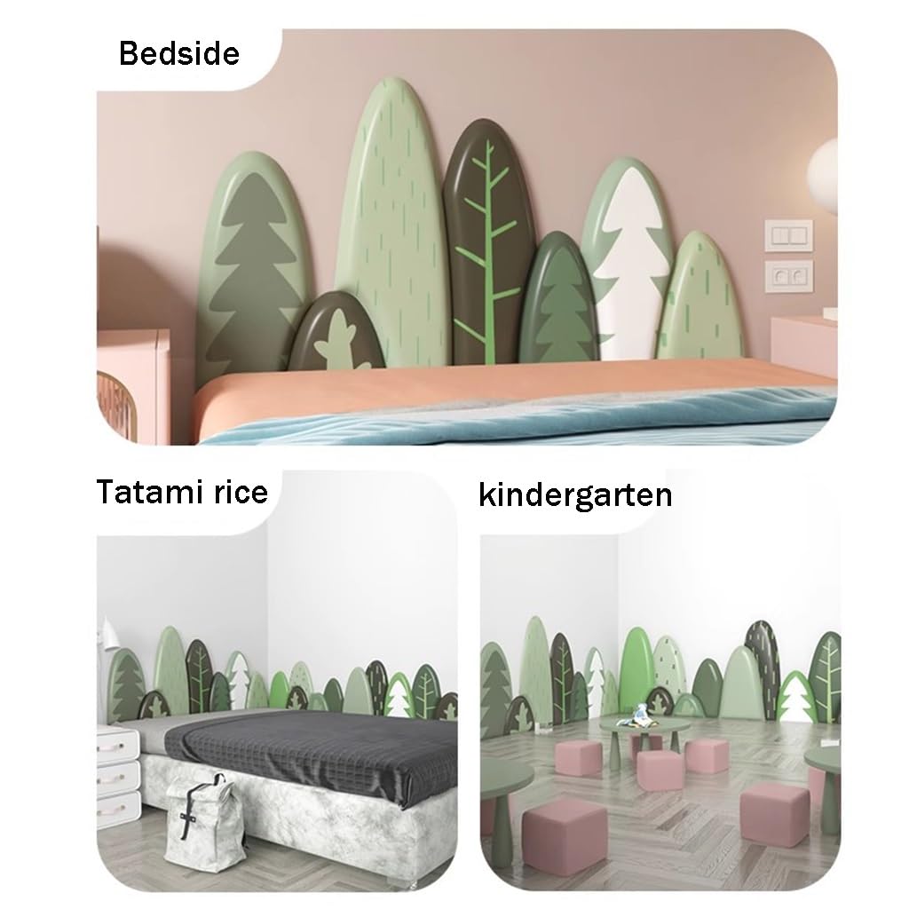3D-Wandpaneele Tatami Soft Anti-Kollisions-Wandaufkleber am Kopfende des Bettes, Selbstklebende 3D-Wandpaneele for Kindergarten/Vergnügungspark (Size : 180x80x3.5cm)