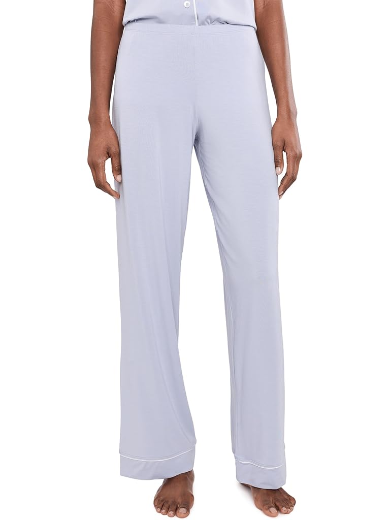 Purple Eberjey Gisele Printed Short Sleeve Pants Pajama