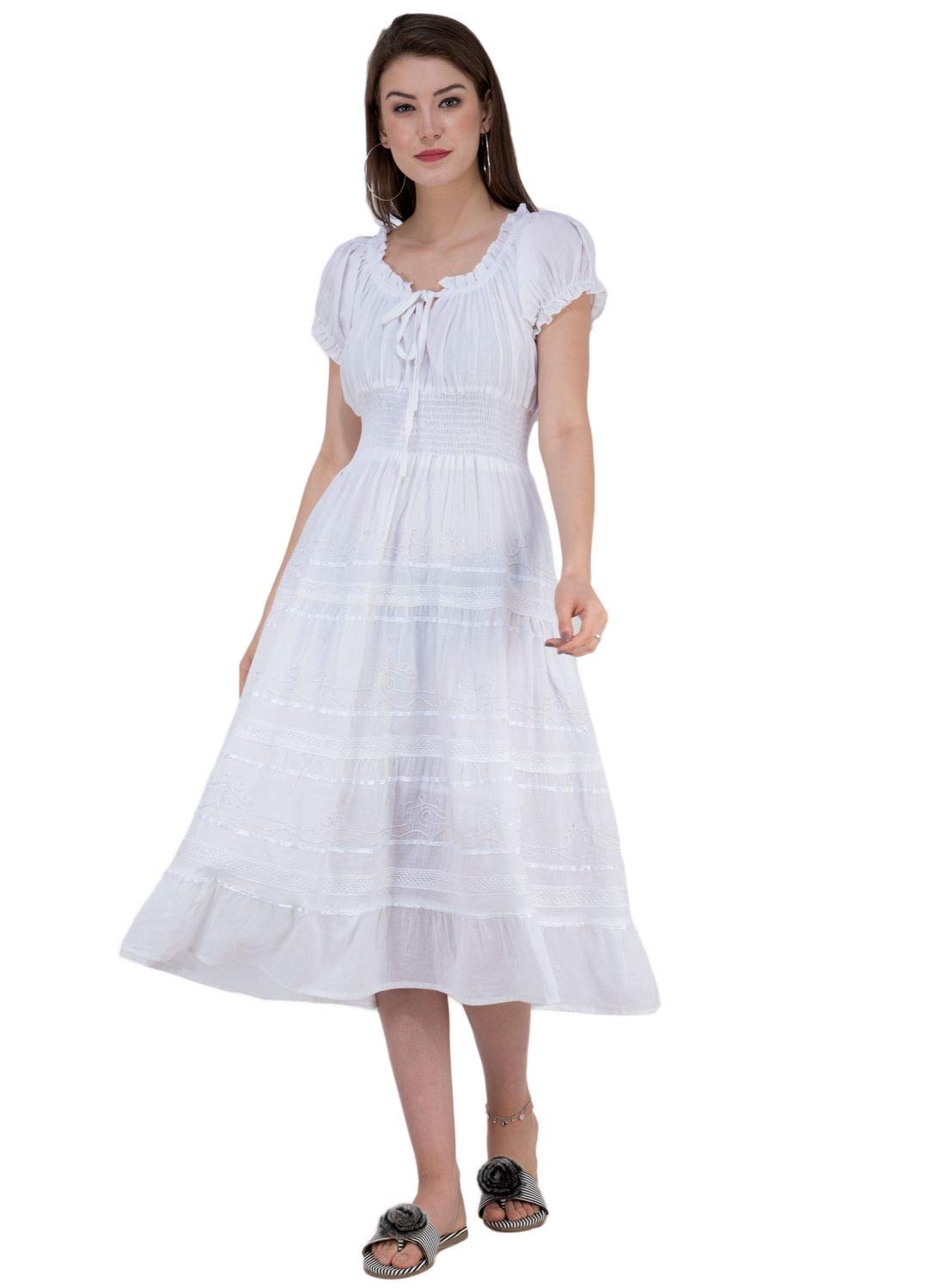 SAAKAAWomen's Knee Length Dress