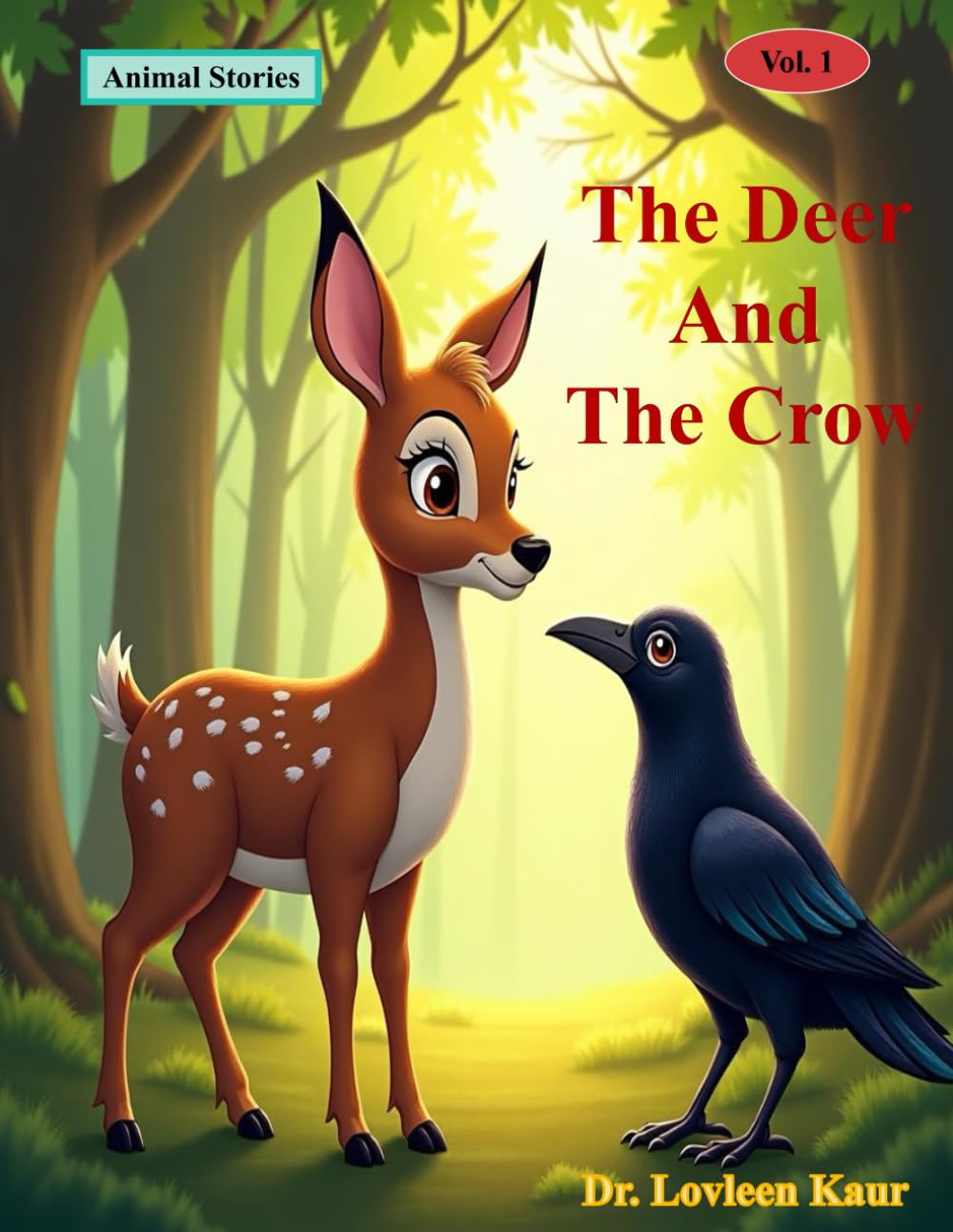 The Deer And The Crow: Animal Stories: 3 (Animal Moral Stories for Kids Vol. 1)