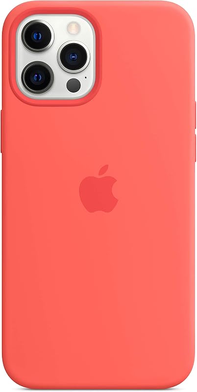 Funda de Silicona Apple iPhone 12 Pro Max con MagSafe - Rosa Cítrico