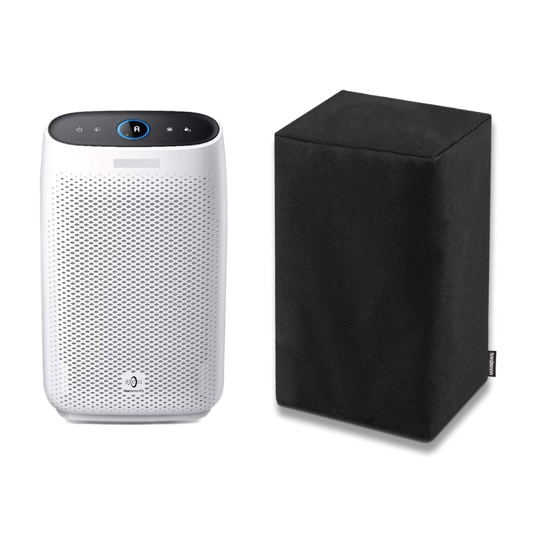 Dust Proof Water Proof Washable Air Purifier Cover for AC1215/20 Size (LXW XH – 34 X 24 X 55 CM)(MDAPC-101-BLACK) Dust Proof Water Proof Washable Air Purifier Cover for AC1215/20 Size (LXW XH – 34 X 24 X 55 CM)(MDAPC-101-BLACK)