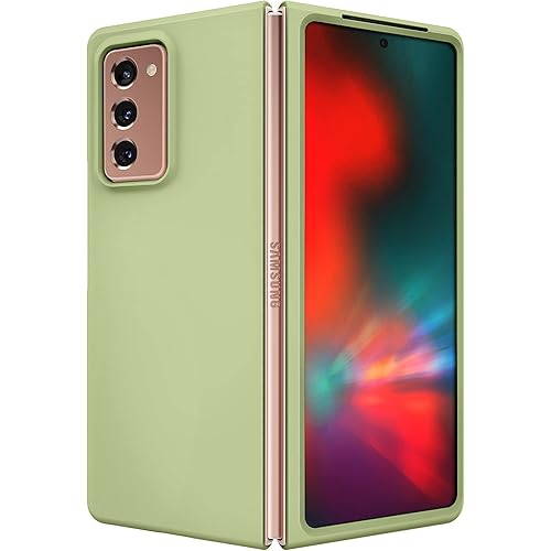 JUST4YOU Slim Fit Designed for Samsung Galaxy Z Fold 2 Hard Case 5G 2020 (Pastel Green) CS_HD_GZFD2_PGN