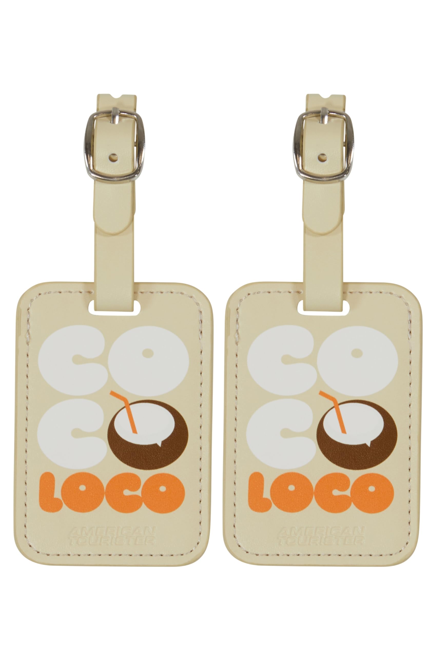 American Tourister pendant Luggage Tag 2x Print Coco Loco