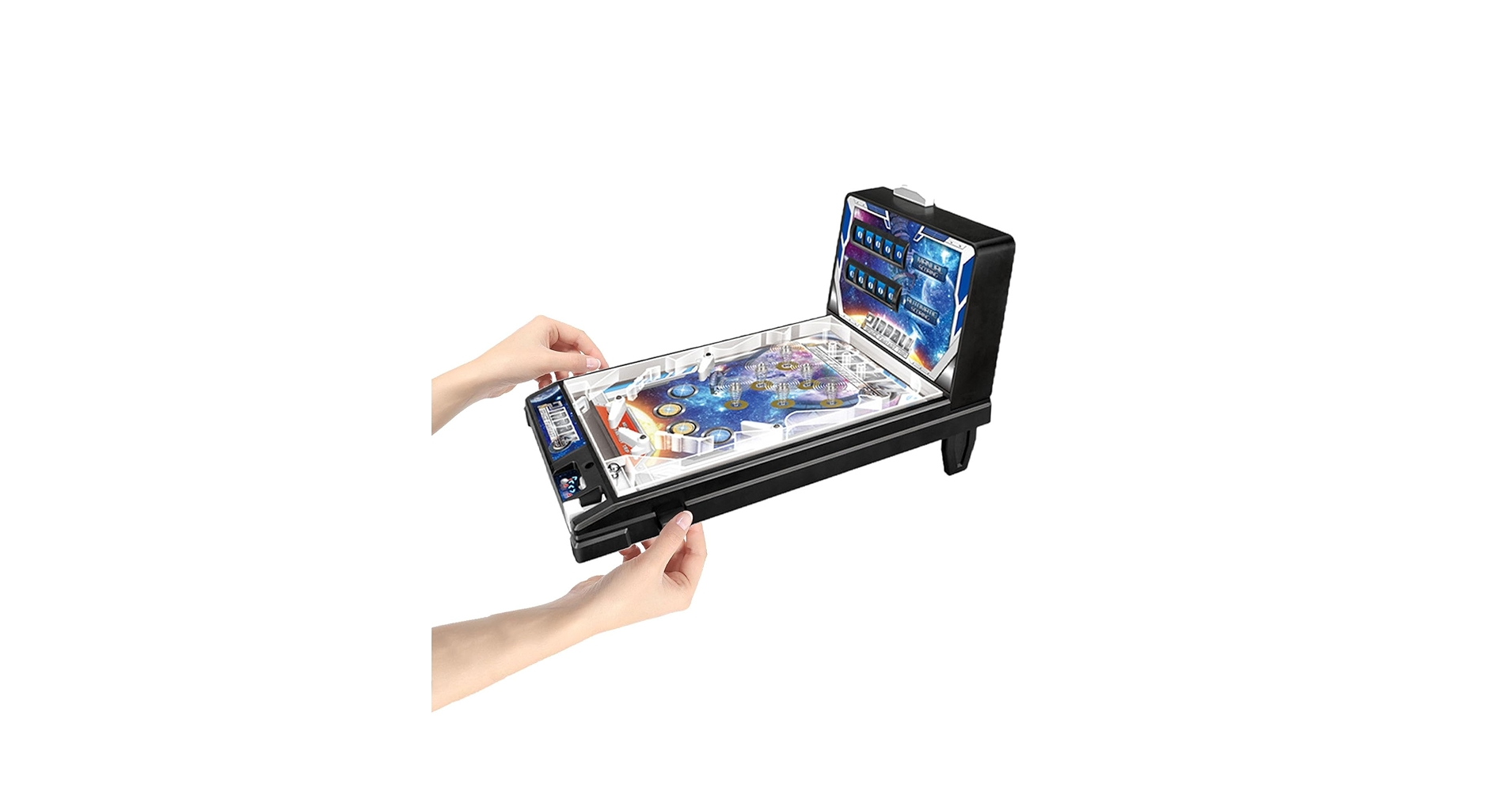 Amazon.co.jp: スペースピンボールゲーム機 42x24.5x27cm ミニ