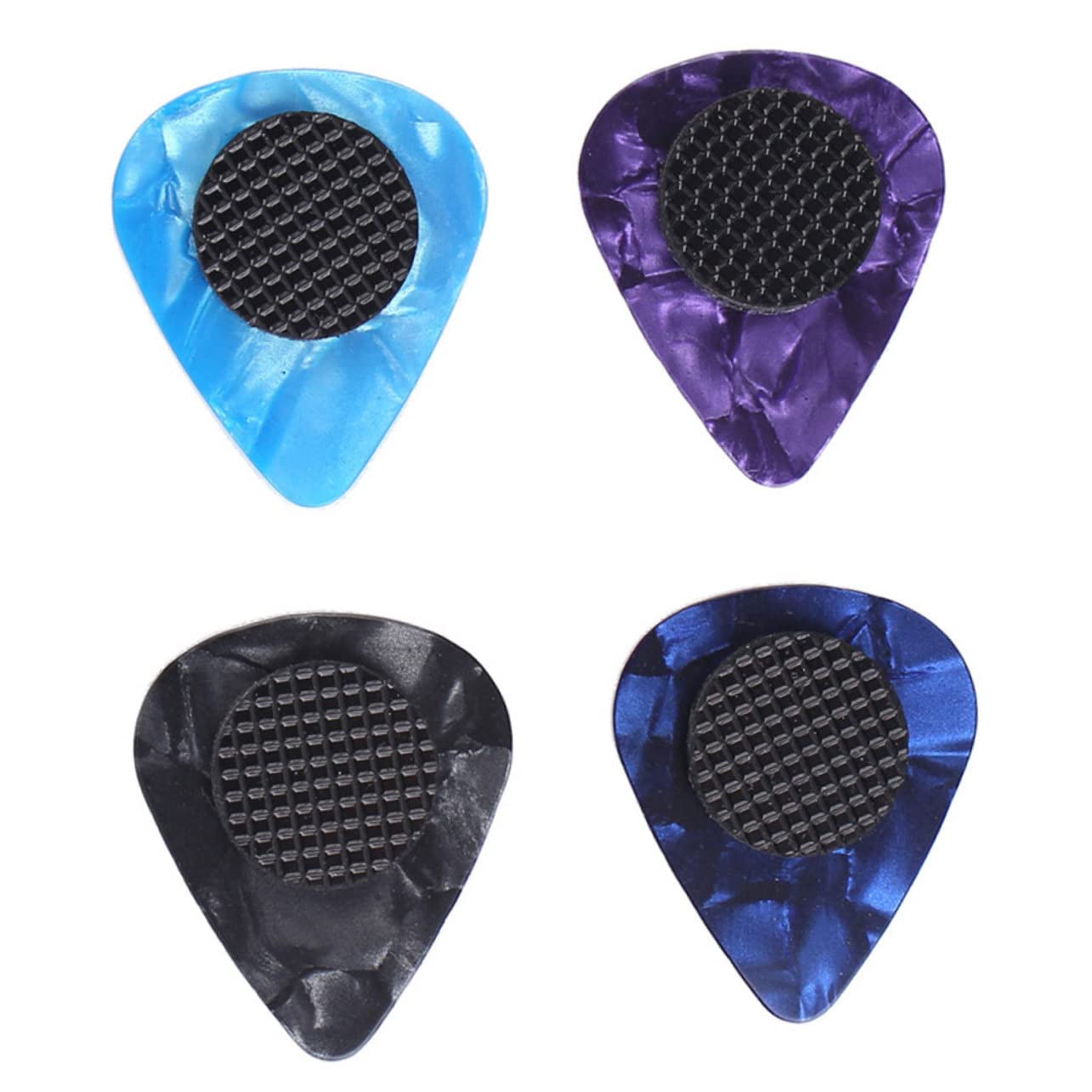 ibasenice 160stücke Selbstklebende Gummi-gitarren-pick-griffe Für Sicheren Halt Optimalen Schutz Der Plektren Für Live-shows Gitarrenperformance Installieren Zu Entfernen