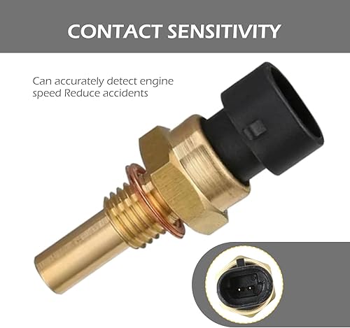 Miniatura 4 de Sensor de temperatura del agua, OEM #15369305 1341856 55199579 2112-3851010, kit de instalación de cable sensible al contacto sin rotura, compatible