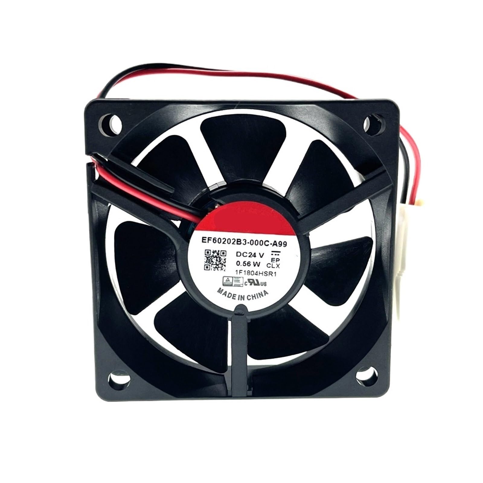 CZVJUKBYP 60mm Fan EF60202B3-000C-A99 6020 24V 0.56W Dual Ball Bearing 6cm Cooling 60X60X20mm