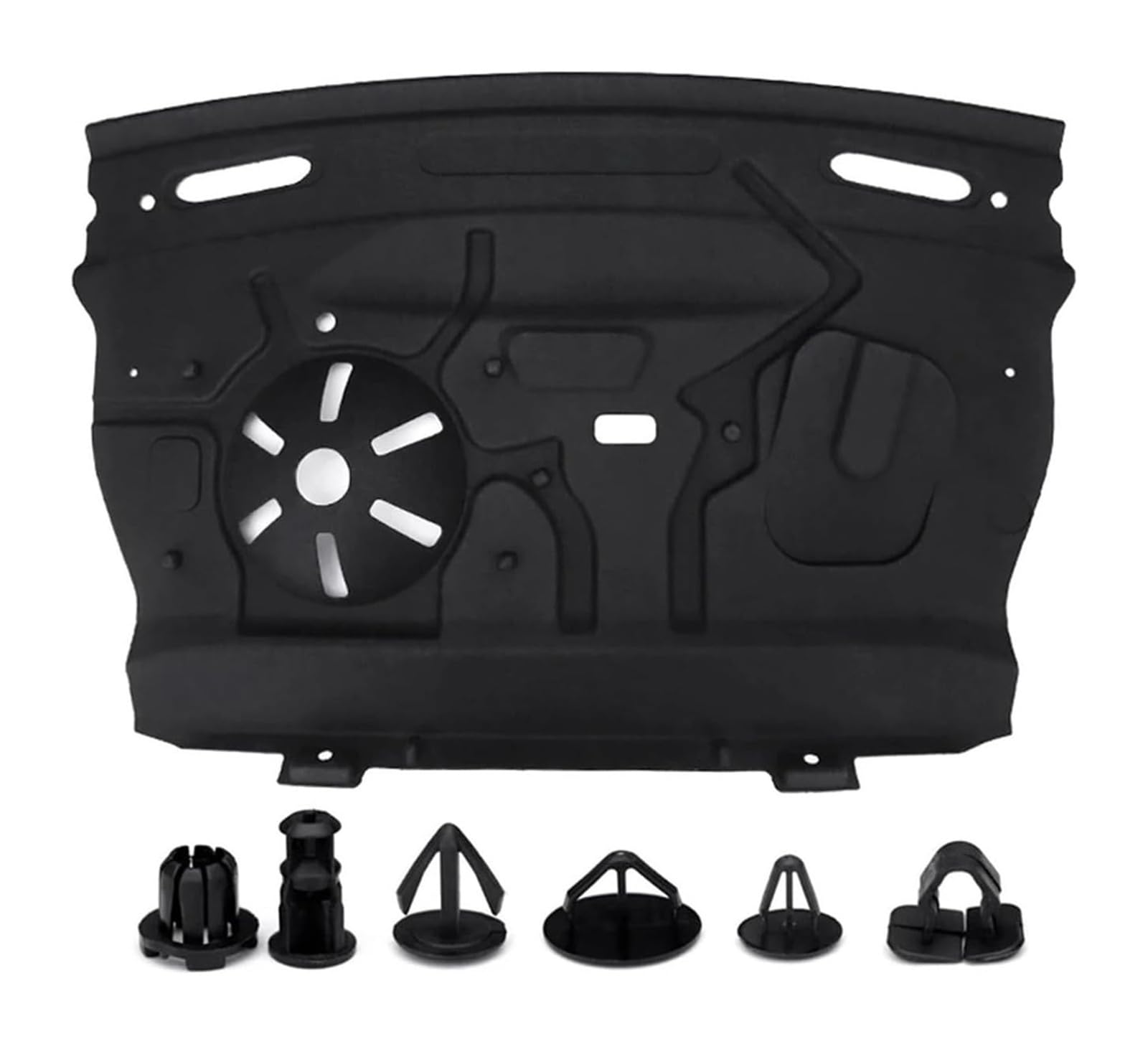 for A6 C7 2012-2018 Car Rear Trunk Firewall Mat Pad Noise Deadener Accessories Car Sound Insulation Cotton