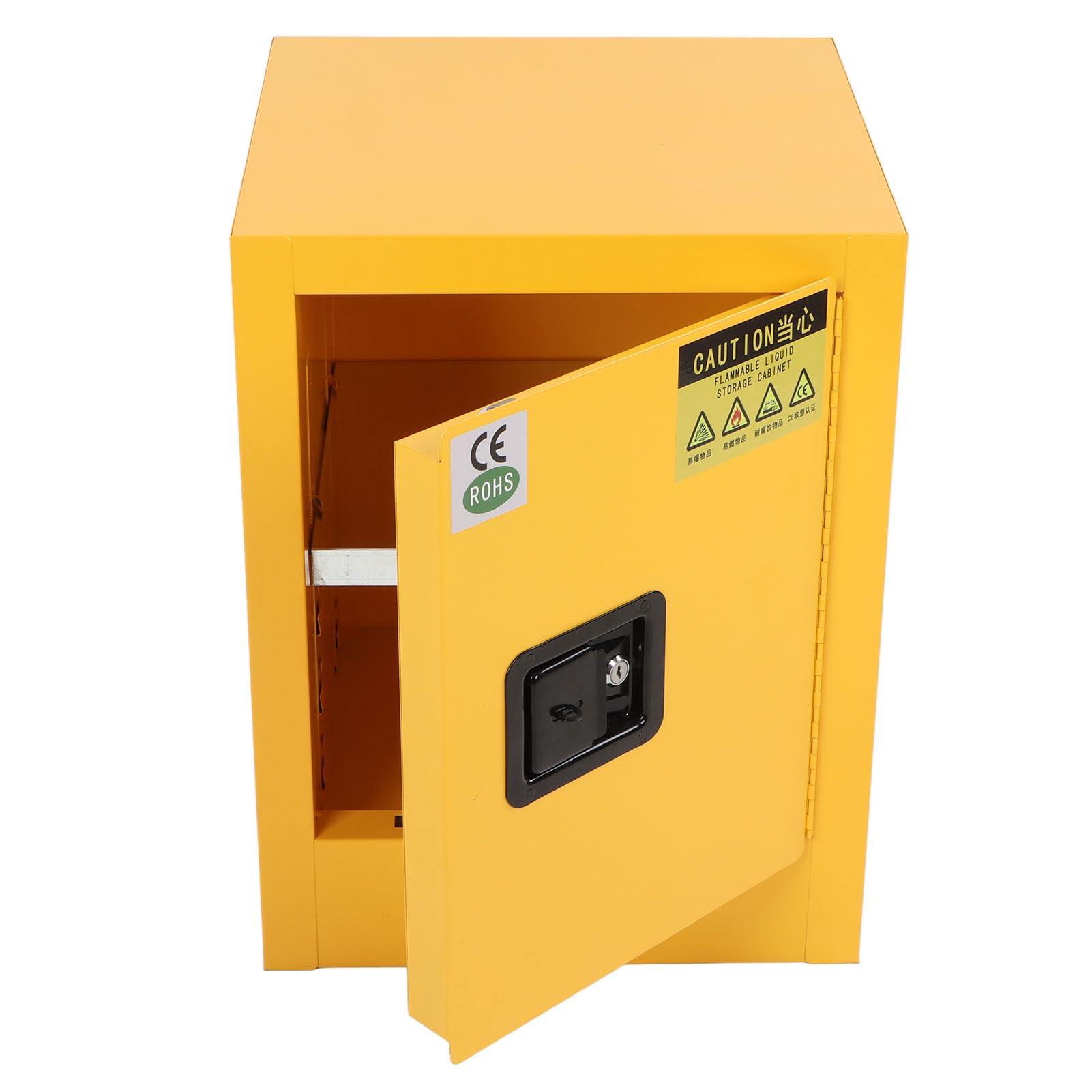 Industrie Sicherheitsschrank, Gefahrstoffschrank Gefahrenlagerschrank Feuerbeständig Explosionssicher Lecksicherer Schrank Chemikalienschrank 56 x 43 x 43cm