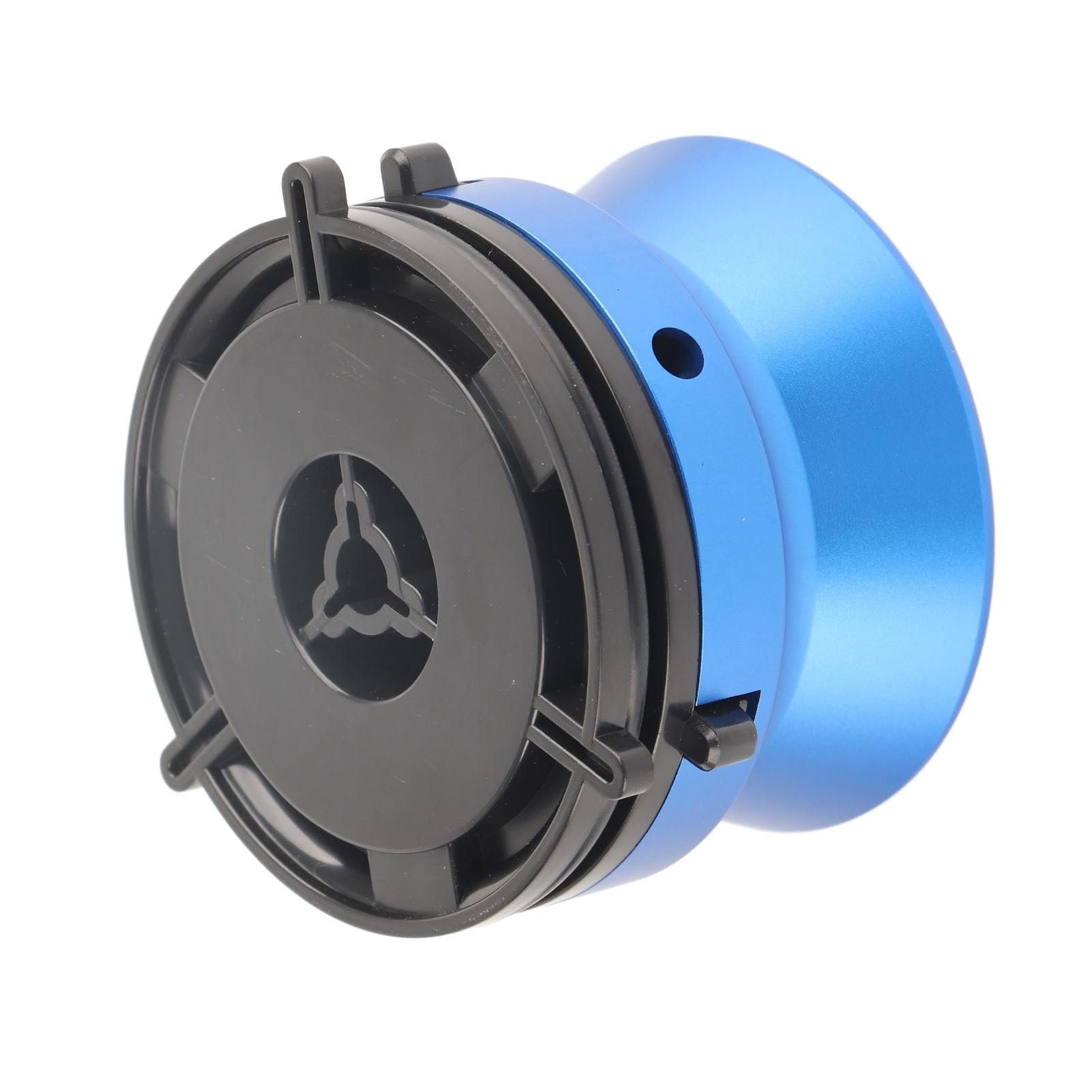 1 par de Adaptadores de Buje Nab para Studer para Akai para , Abridor de 10 Pulgadas de Aleación de Aluminio Vacía para Carrete Pequeño, Carrete de Cinta para Grabadora (Azul)