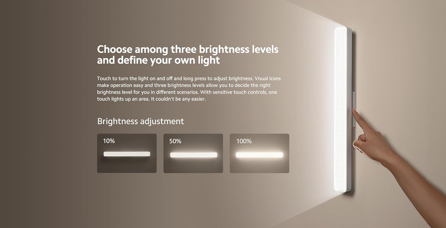 Brightness adjustment levels