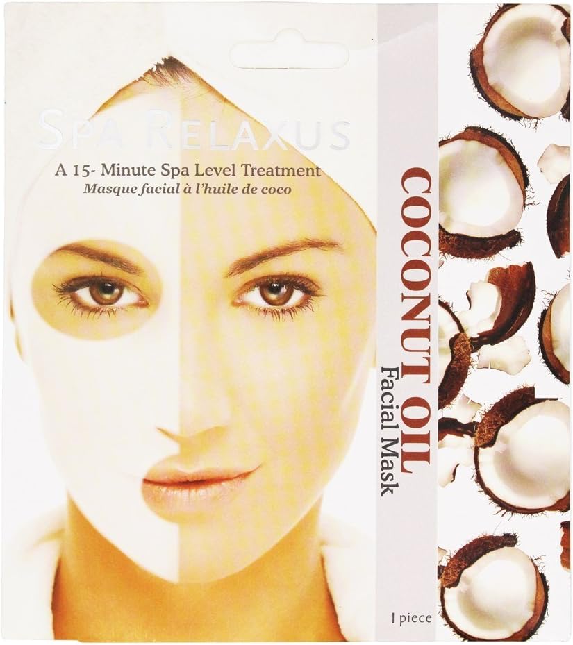 Facial Mask. Spa Level Treatment: Coconut Oil (2 units included)