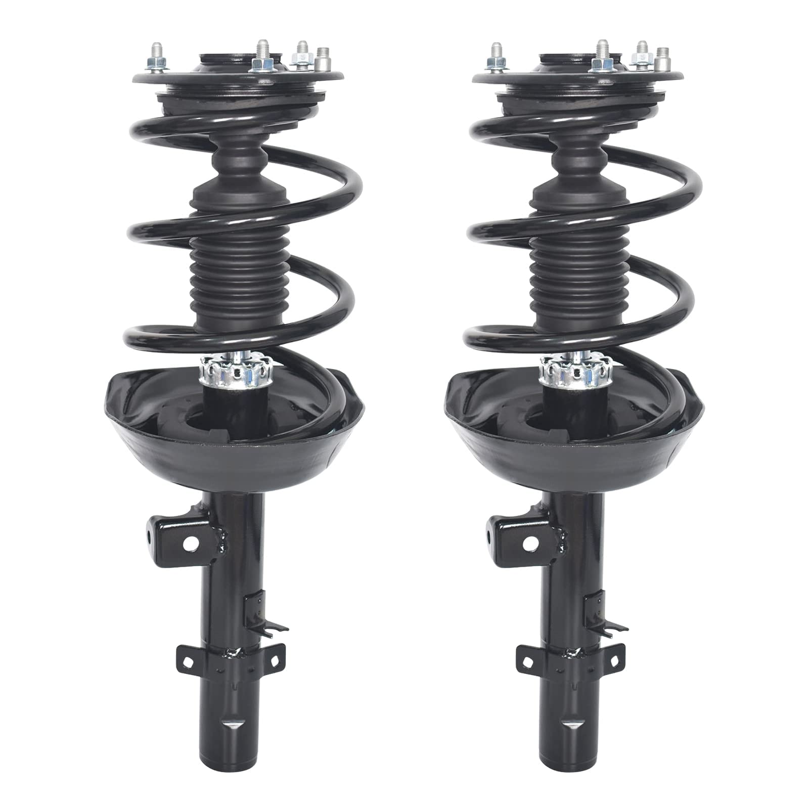 PHILTOP Front Complete Struts Shock absorber fits Accord 2013 2014 2015 2016 2017 172970 172971 Struts with Coil Spring Assemblies Set of 2 SAA734