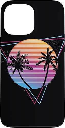 Miniatura 24 de Palm Sunset 80s Vibe Retrowave Synthwave Aesthetics - Carcasa para iPhone 16