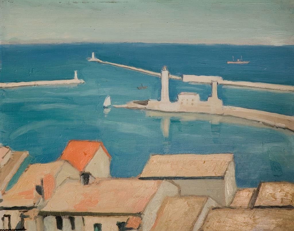 Impression prints toile Albert Marquet tableau haut de gamme 60x90 cm
