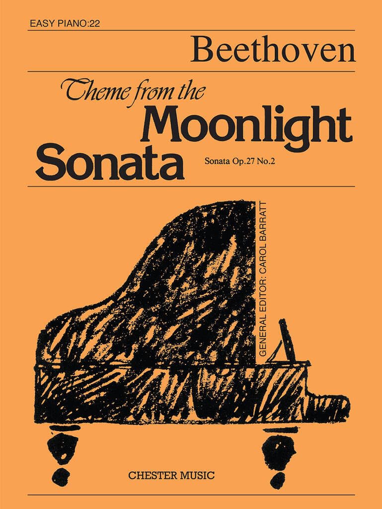 Theme From The Moonlight Sonata (Easy Piano No.22)