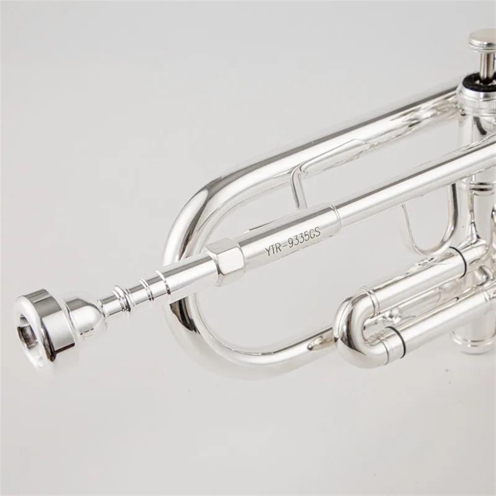 Tromba Per Principianti Tromba In Sib Sib Strumenti Musicali A Tromba Professionali In Ottone Placcato Argento Con Custodia In Pelle