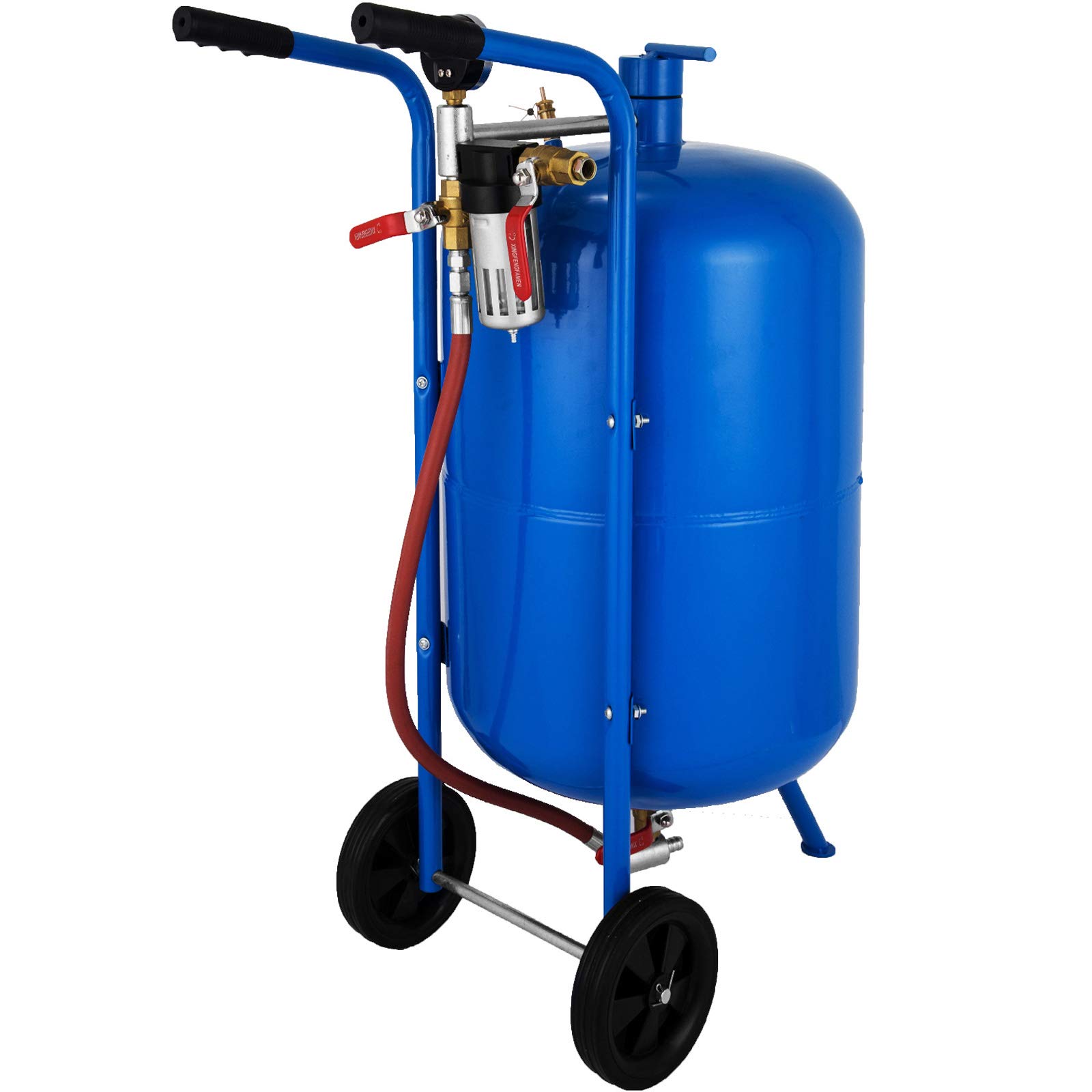 Buy VEVOR Sandblaster Sandblasting Pot 75 Liter/16.5 Gallon Mobile Sand