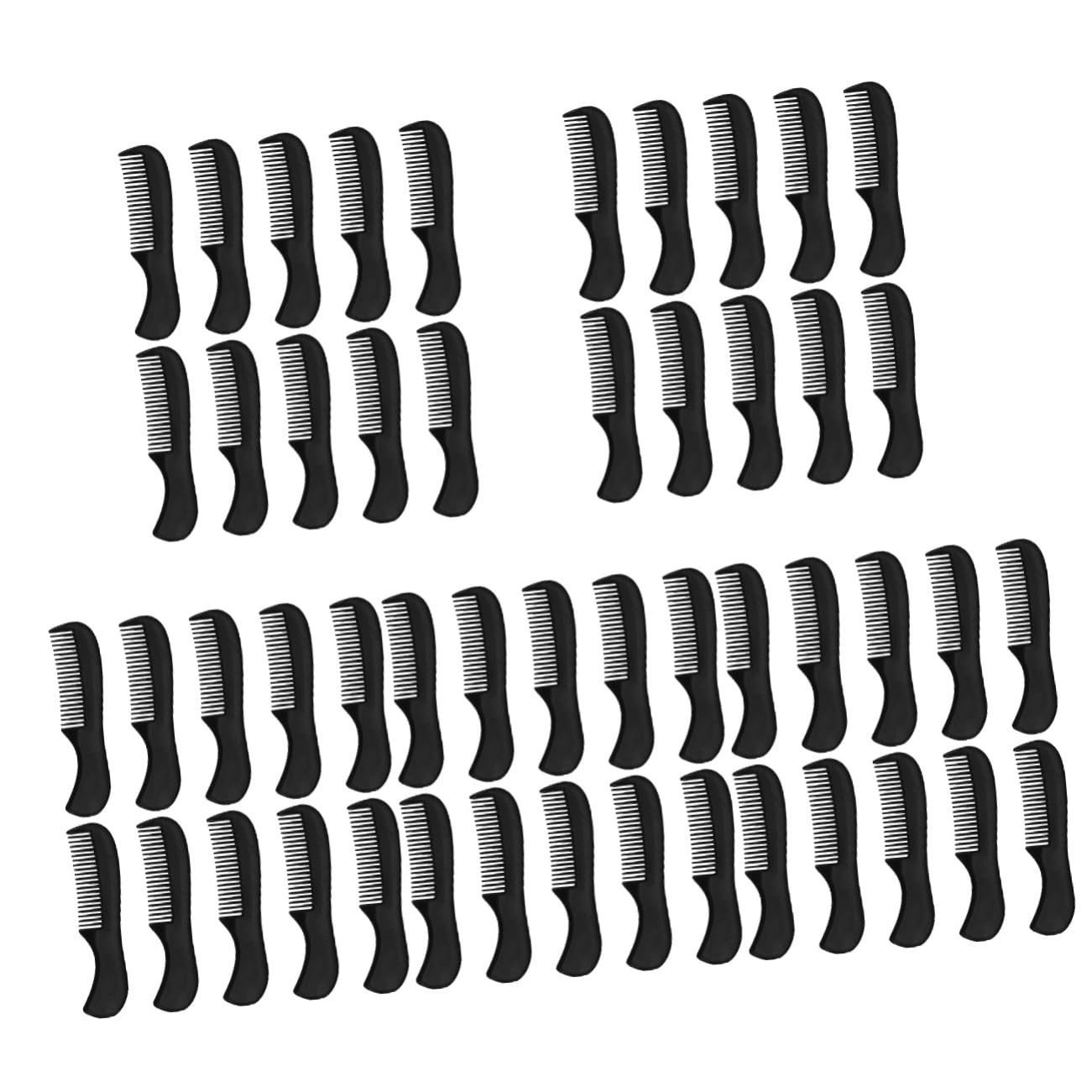 Didiseaon 50pezzi Pettini Per e Pettine Pocket Design Per Curare e Sopracciglia Facile e Trasportare