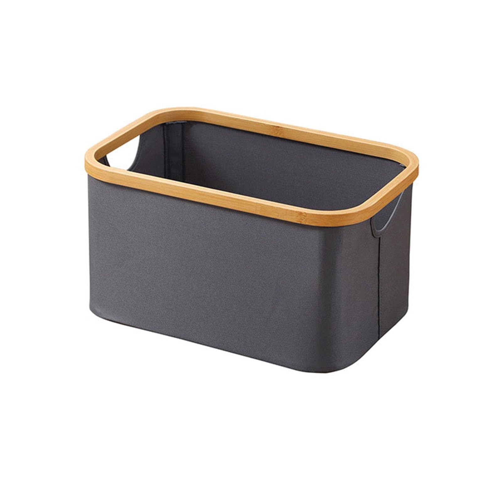 Laundry Baskets with Handles, Collapsible Storage Basket, Oxford Cloth Hamper for Bedroom, Towels, Blanket(54x33x29cm)