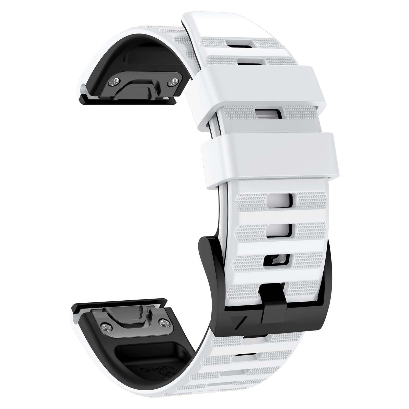 OVERSTEP Compatible with Garmin Fenix 7X Band, 26mm Wide Soft Replacement Strap for FeniX 5X, Fenix 5X Plus, Fenix 6X, Fenix 6X Pro, Fenix 7X Pro Smart Watch