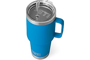 Rambler Tumbler: Insulated Travel Mug with Handle and Straw Lid