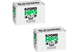 Ilford HP5 Plus Black and White Film Rolls 35mm ISO 400 2-Pack