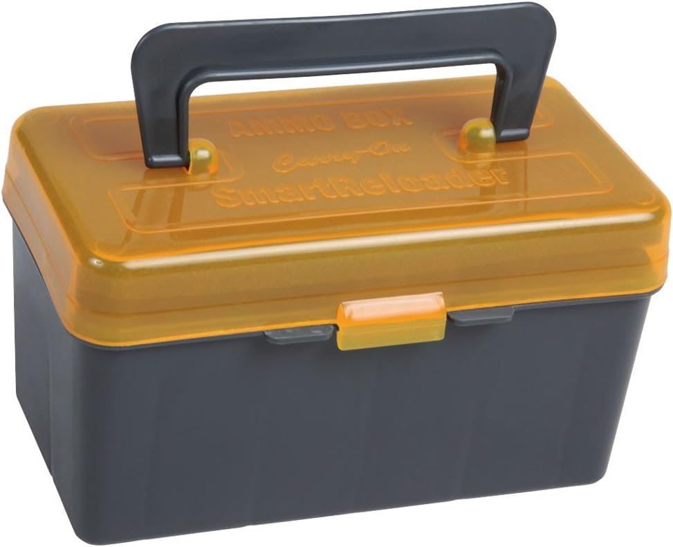 Ammo Box Carry-On Small w/Handle for Caliber .223R. and Many More (50 Rounds)